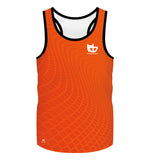 TC Bregenz - Tanktop orange mit schwarz - Damen