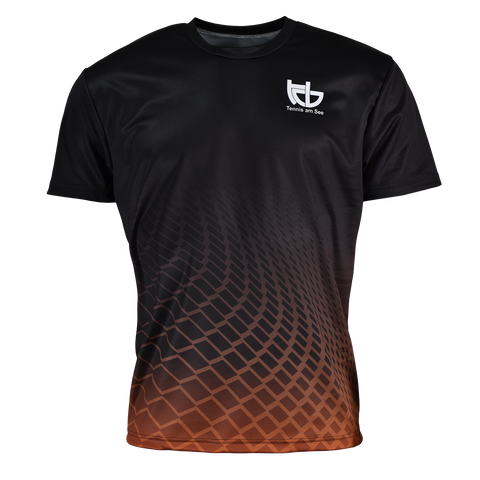 TC Bregenz - Tennis-Shirt schwarz-orange - Kids
