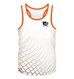 TC Bregenz - Tanktop white-orange-grau - Damen - Design2026